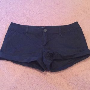 Cotton blend shorts